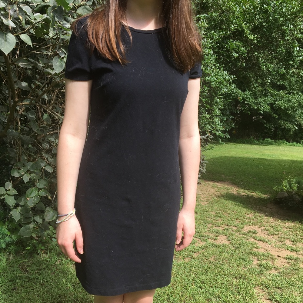 Black T-Shirt Dress